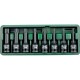 Торцовые головки Kraftool industrie qualitat 27952-H8, фосфатированные, ударные, t27-t70, 8шт